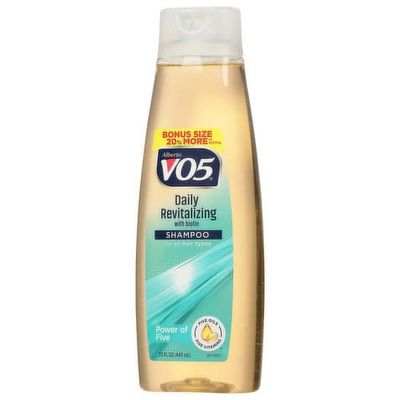 V05 DAILY REVITALIZING WITH BIOTIN SHAMPOO 443ML