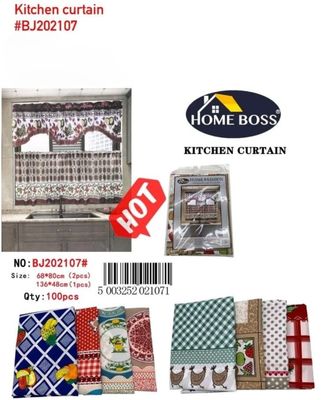 BJ202107 KITCHEN CURTAIN