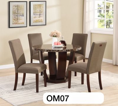 OM07 POSHLEY DINNING SET TABLE