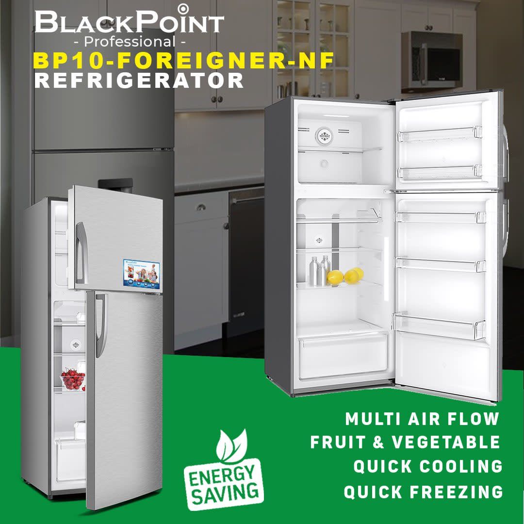BP10-FOREIGNER-NFBLACKPOINT INOX FRIDGE
