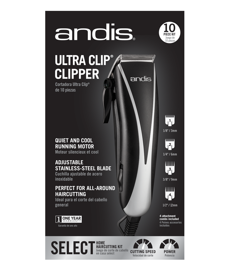 ANDIS ULTRA CLIP CLIPPER PM-10 120V, 60HZ
