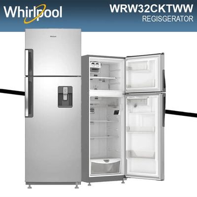 WRW32CKTWW WHIRLPOOL 11 CB W/DISP REFRIGERATORS -- WITH LOW AMPEREGE MOTOR