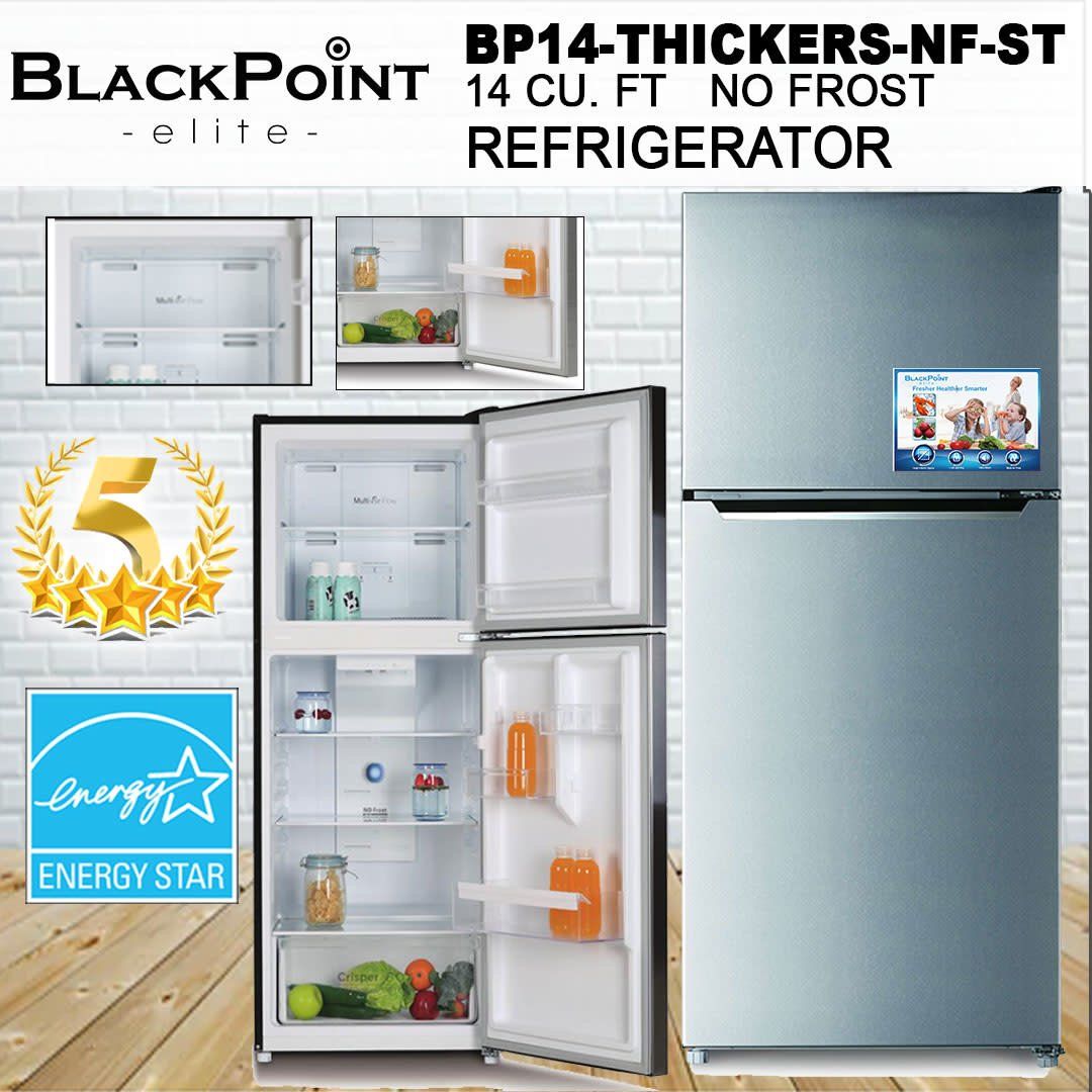 BP14-THICKERS-NF BLACKPOINT--NO FROST--STEEL--(( THICKER THAN SHAKIRA ))