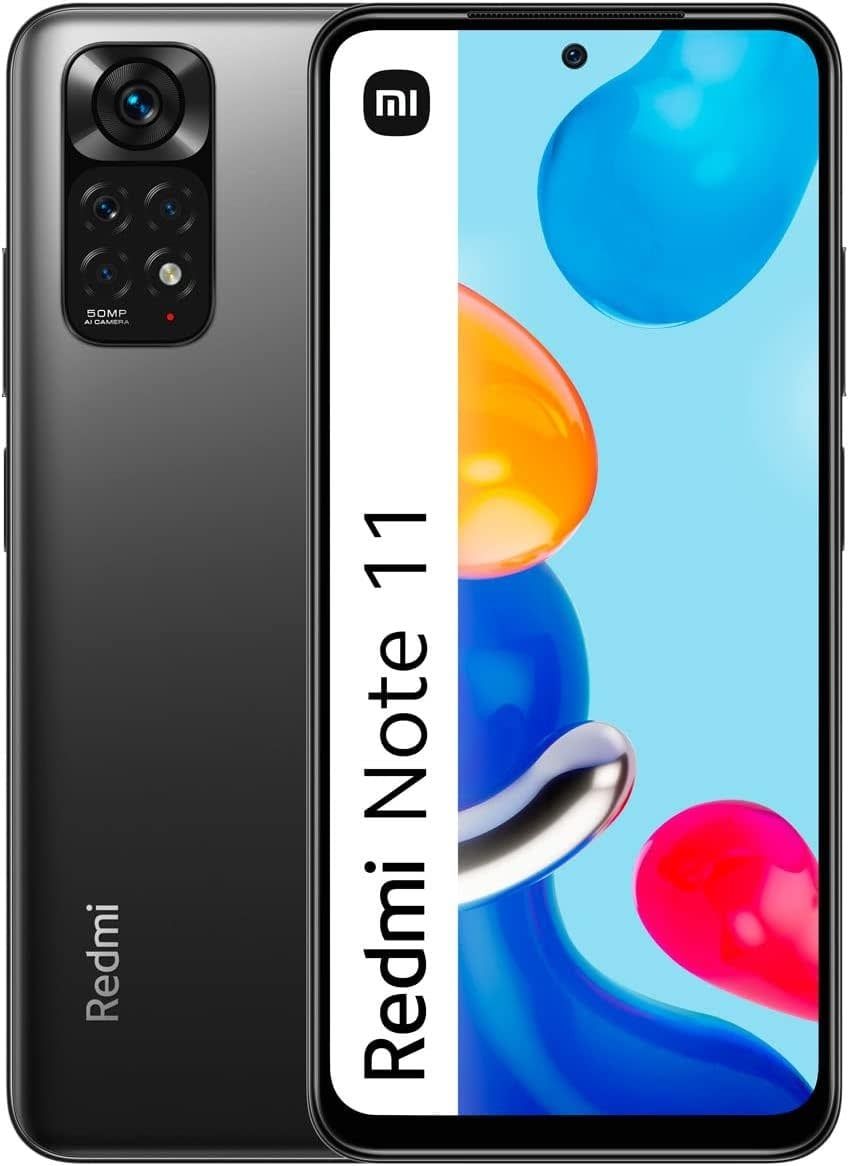 Xiaomi Redmi Note 11 4G 128GB + 4GB Factory Unlocked 6.43&quot; Quad Camera 50MP Night Mode