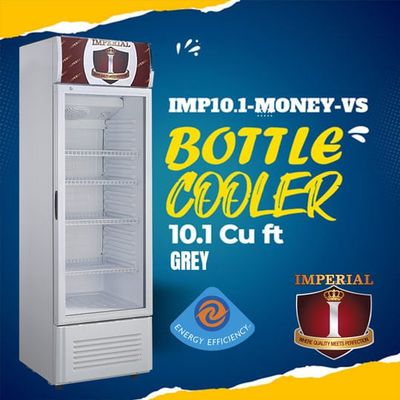 IMP10.1-MONEY-VS-GREY IMPERIAL -- COMMERCIAL DRINK COOLER -- MONEY - WITH LOCK &amp; KEY