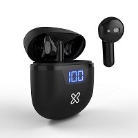 Klip Xtreme - KTE-006BK - True wireless earphones - For Home audio / For Portable electronics / For Tablet / For Cellular phone - Wireless - Black