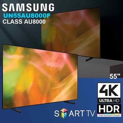 SAMSUNG 55" SMART UN55U8000FPXPA 4K -- FULL UHD -- A 8000 SERIES