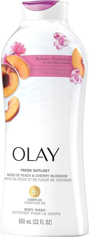 OLAY FRESH OUTLAST NOTES OF PEACH &amp; CHERRY BLOSSOM