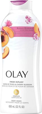 OLAY FRESH OUTLAST NOTES OF PEACH &amp; CHERRY BLOSSOM