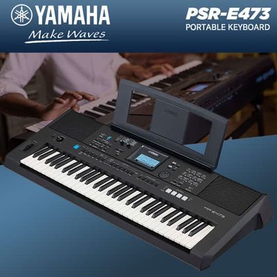 PSRE473 YAMAHA 61 KEY PROFESSIONAL KEYBOARD FOR HOLLYWOOD