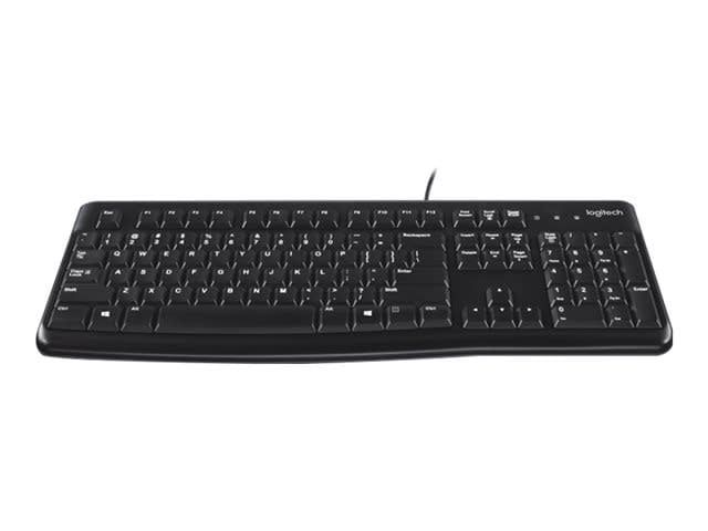 Logitech K120 - Keyboard - USB - English - black