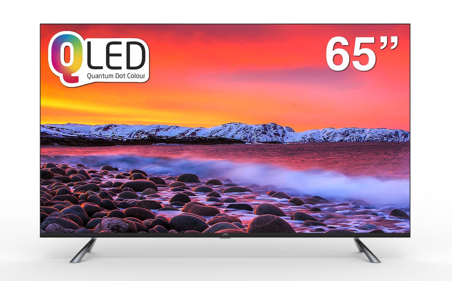 LT-65KB738-QLED JVC 65&quot; GOOGLE TV--QLED--THINN--BLUETOOTH
