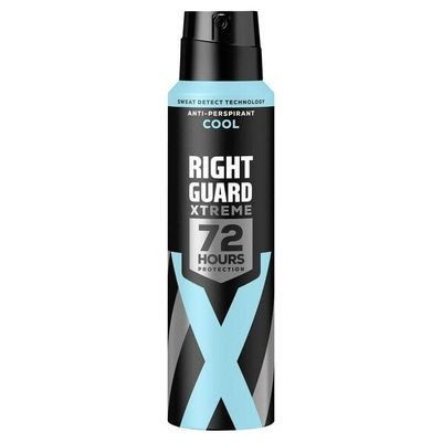 RIGHT GUARD XTREME ANTI-PERSPIRANT COOL 72HRS 150ML
