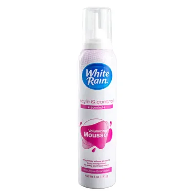 WHITE RAIN STYLE AND CONTROL VOLUMIZING MOUSSE 5OZ/141G