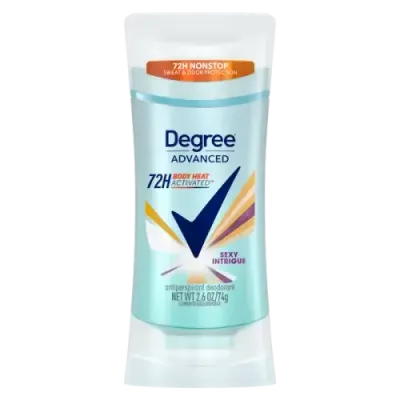 DEGREE ADVANCED SEXY INTRIQUE NET WT 2.6 OZ (74G)