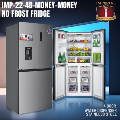 IMP-22-4D-MONEY MONEY IMPERIAL 4 DOOR --WATER DISP FRIDGE