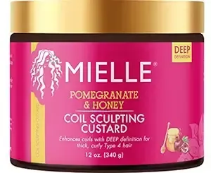 MIELLE POMEGRANTE&amp; HONEY COIL SCULPTING CUSTARD 340G