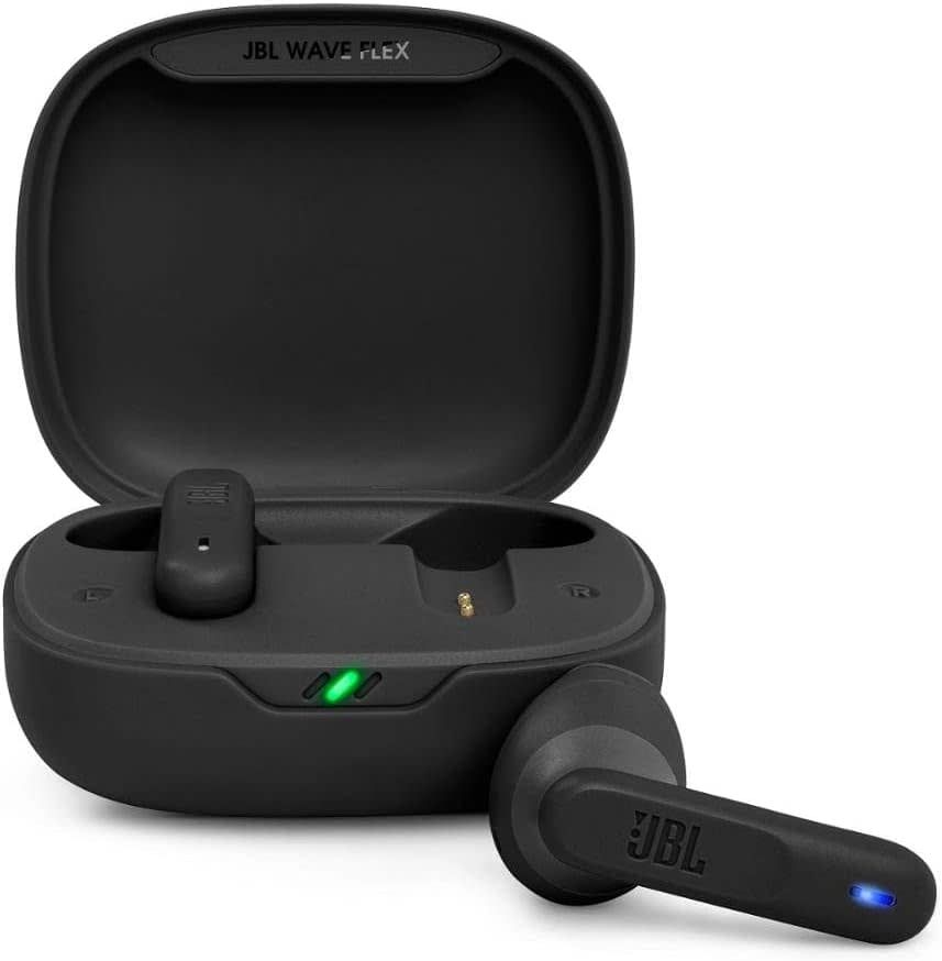 JBL Wave Flex - True wireless earphones with mic - in-ear - Bluetooth - black