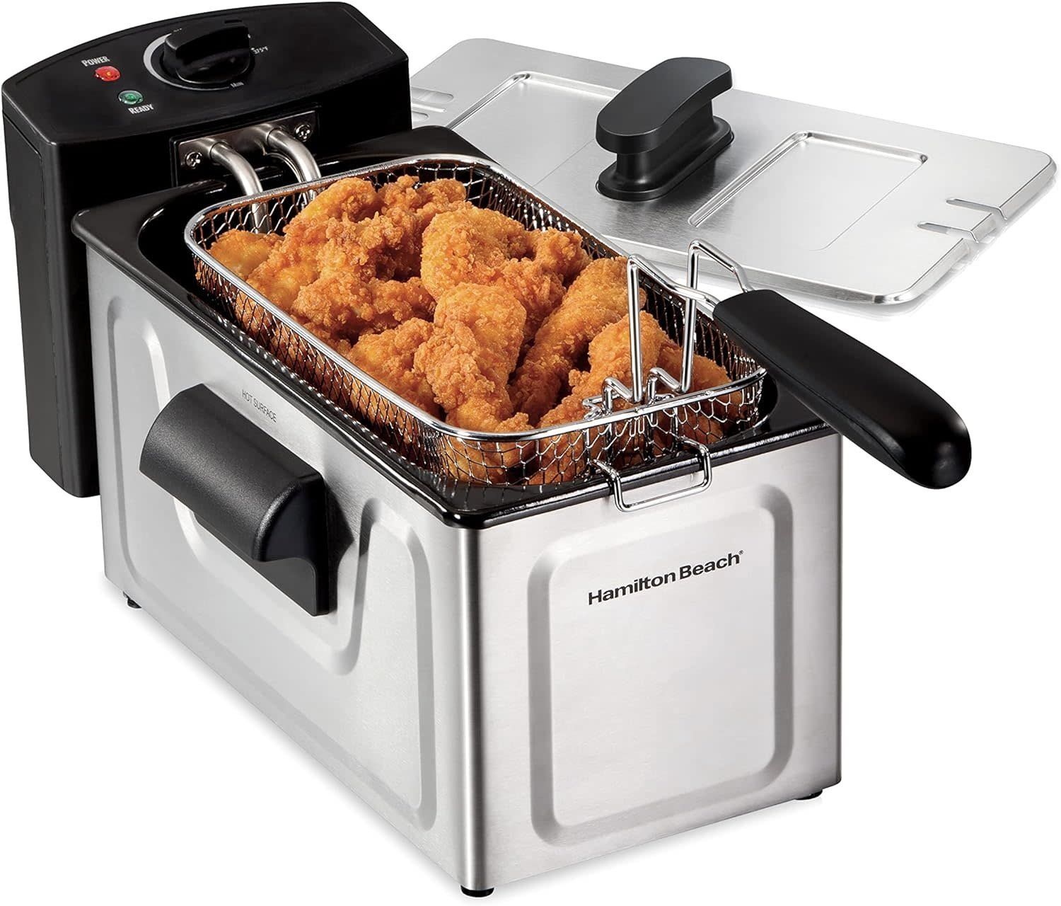 HAMILTON BEACH 35210 8 CUP DEEP FRYER