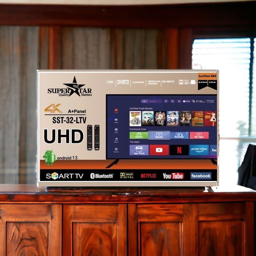 SUPERSTAR SST-32-LTV 4K A + LTV  UHD SMART TV
