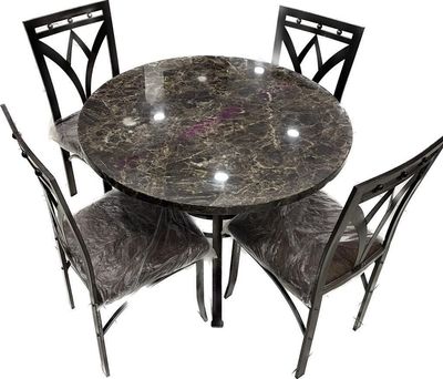 MARBLE TOP DINNING 1+4 DMS03