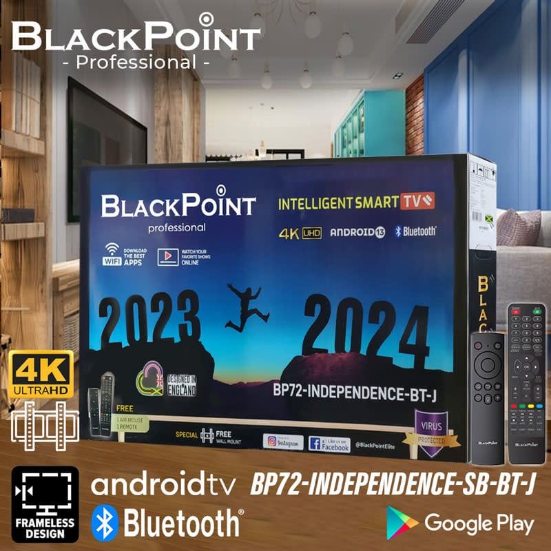 BP72-INDEPENDENCE-SB-BT-J BLACKPOINT --BLUETOOTH + VOICE REMOTE