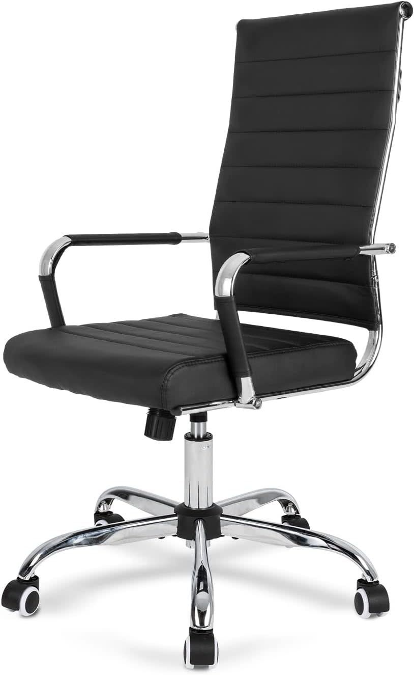 ERGONOMIC LEATHER MODERN CONFERENCE ROOM CHAIR 4012