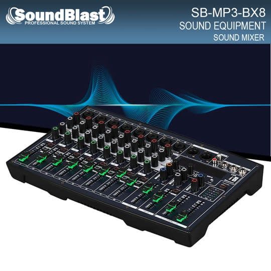 SB-MP3-BX8 SOUND BLAST MIXER --- PROFESSIONAL FACTORY