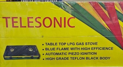 PLATINUM TELESONIC 2 BURNER STOVE