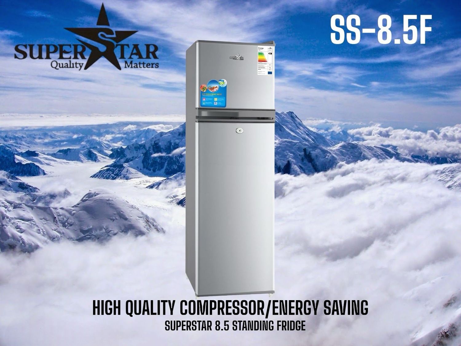 SS-8.5-F SUPERSTAR STANDING FROST FRIDGE