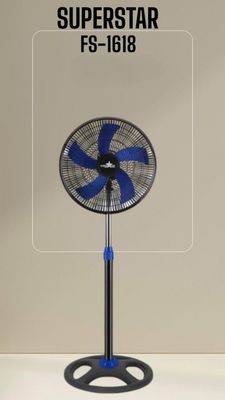 FS-1618 SUPERSTAR 16&quot; STANDING FAN 5 BLADE