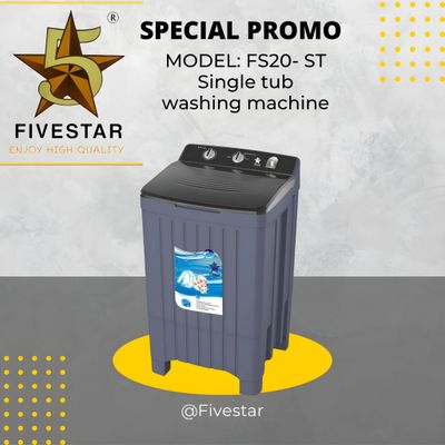 FS20-ST FIVESTAR SINGLE TUB WASHER