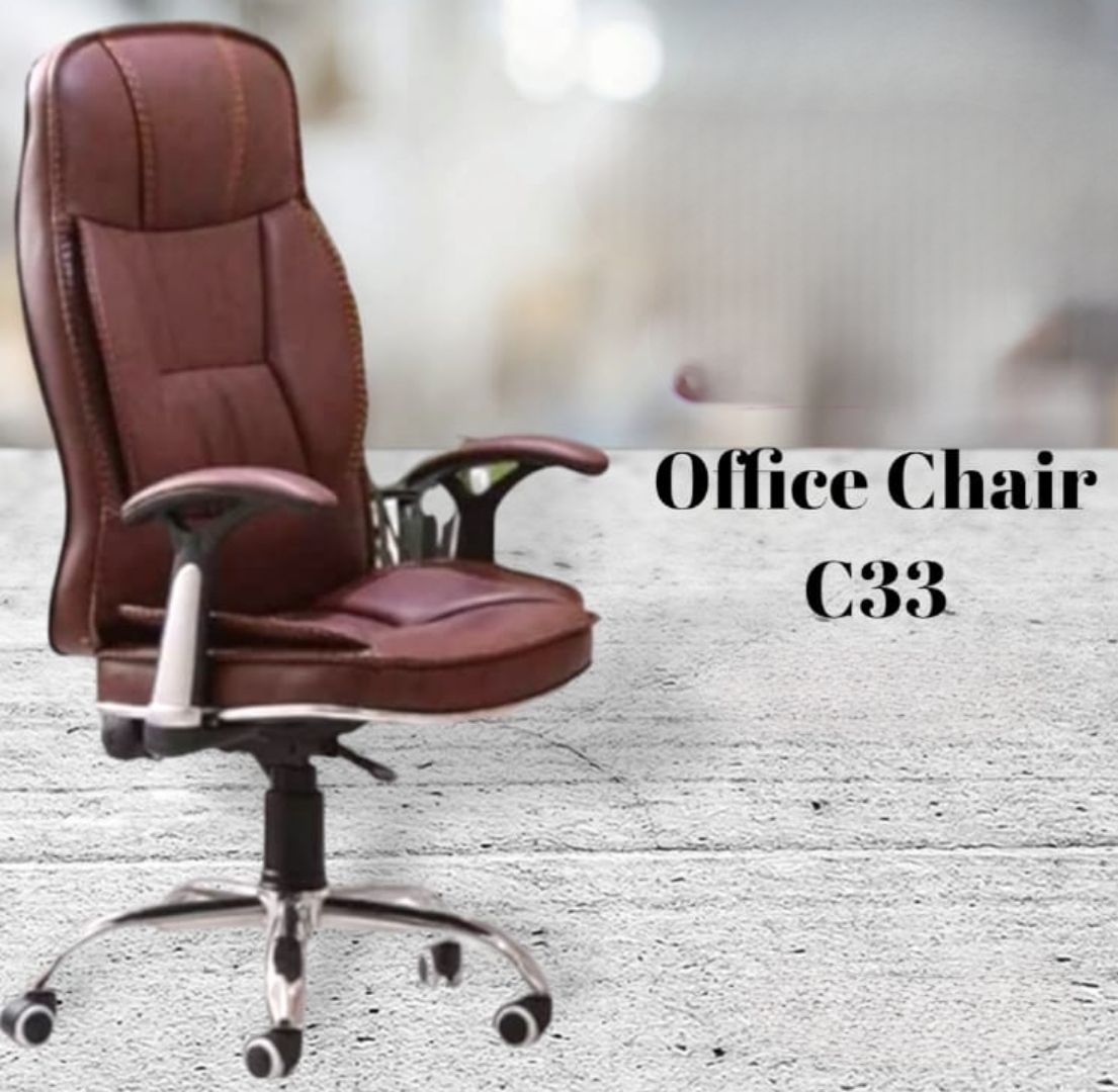 JB-C33 OFFICE CHAIR (BLACK)