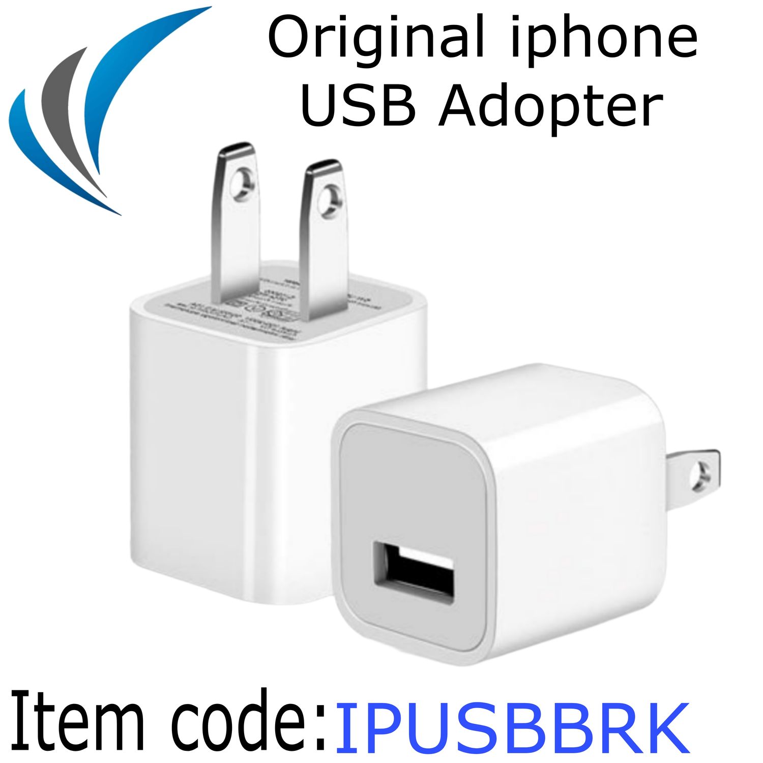 ORIGINAL IPHONE USB BRICK/ADOPTER IPUSBBRK