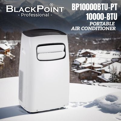 BP10000BTU-PT BLACKPOINT 10000BTU A/C ---PORTABLE --QUIET MOTOR