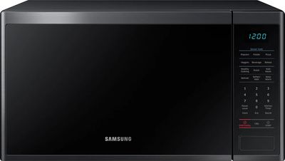 Samsung MS14K6000AG 1.4 cu. ft. Countertop Microwave with 1,000 Watts, Sensor Cook, 10 Power Levels, Triple Distribution System, Eco Mode and Ice