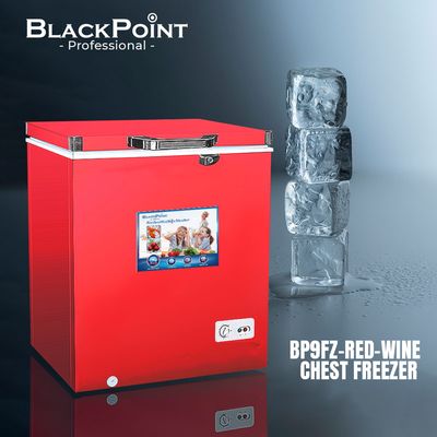 BP9FZ-RED WINE BLACKPOINT FREEZER--LED LIGHTS