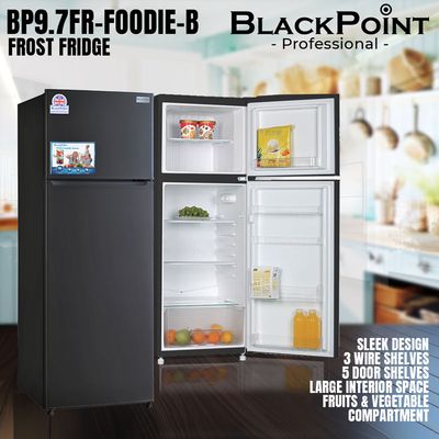 BP9.7FR-FOODIE-B BLACKPOINT  FROST FRIDGE