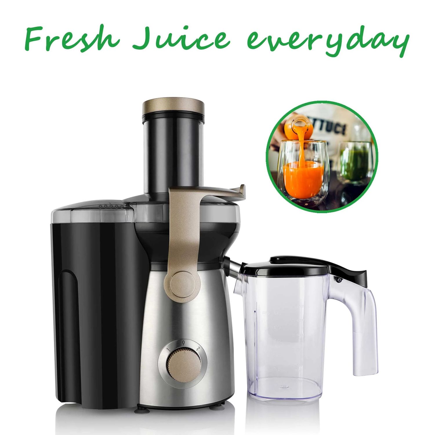 JC-1000 BRENTWOOD SELECT JUICE EXTRACTOR 1000WATTS
