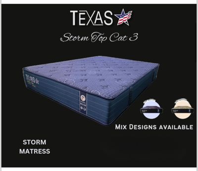 TEXAS STORM TOP CAT 3 QUEEN  MATTRESS