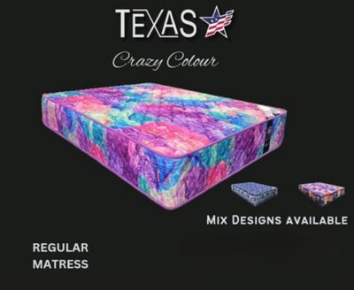 TEXAS CRAZY COLOR DOUBLE  MATTRESS