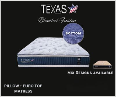 TEXAS BLENDED FUSION QUEEN  MATTRESS