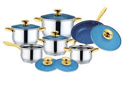 BSK 8014SSC BLUESONIK COOKWARE POT SET 14PCS
