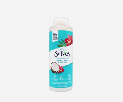 ST. IVES COCONUT WATER &amp; ORCHID  BODY WASH/SHOWER GEL 437ML