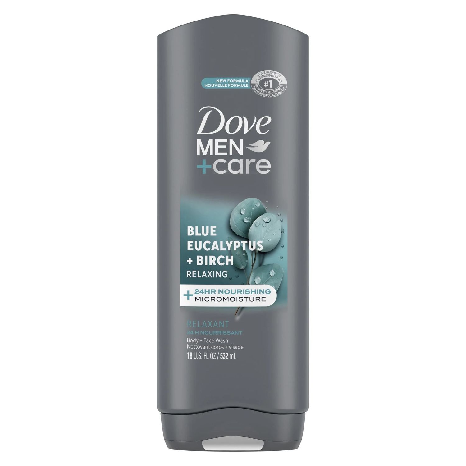 DOVE MEN + CARE  BLUE EUCALYPTUS + BIRCH 532ML