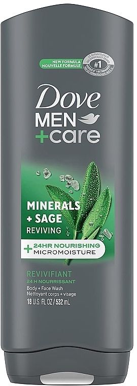 DOVE MEN + CARE  MINERALS + SAGE REVIVING  532ML