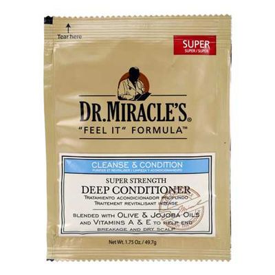 DR.MIRACLE  SUPER &quot;FEEL IT&quot; FORMULA CLEANSE &amp; CONDITION DEEP CONDITIONER