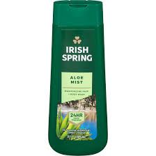 IRISH SPRING ALOE MIST MOISTURIZING FACE + BODY WASH 591ML