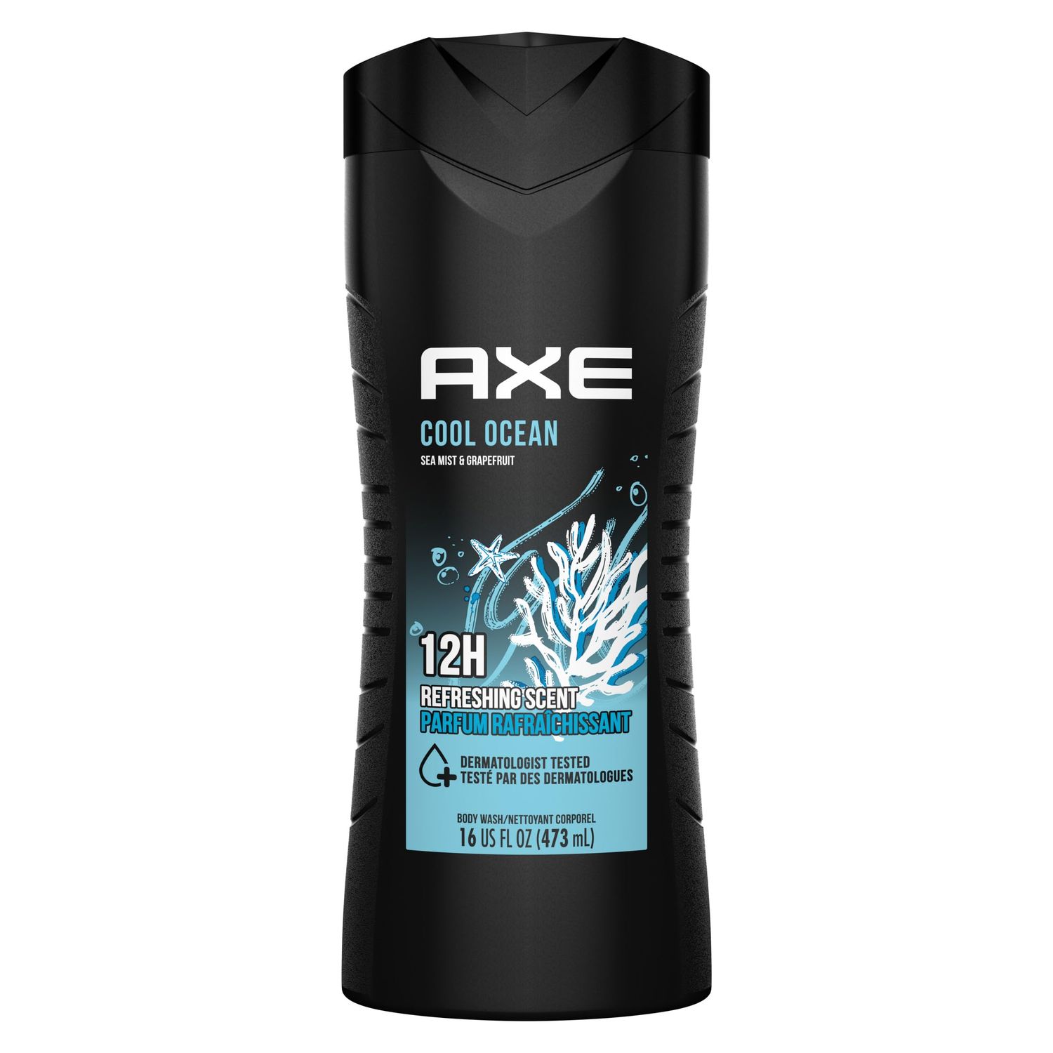 AXE COOL OCEAN 473ML BODY WASH
