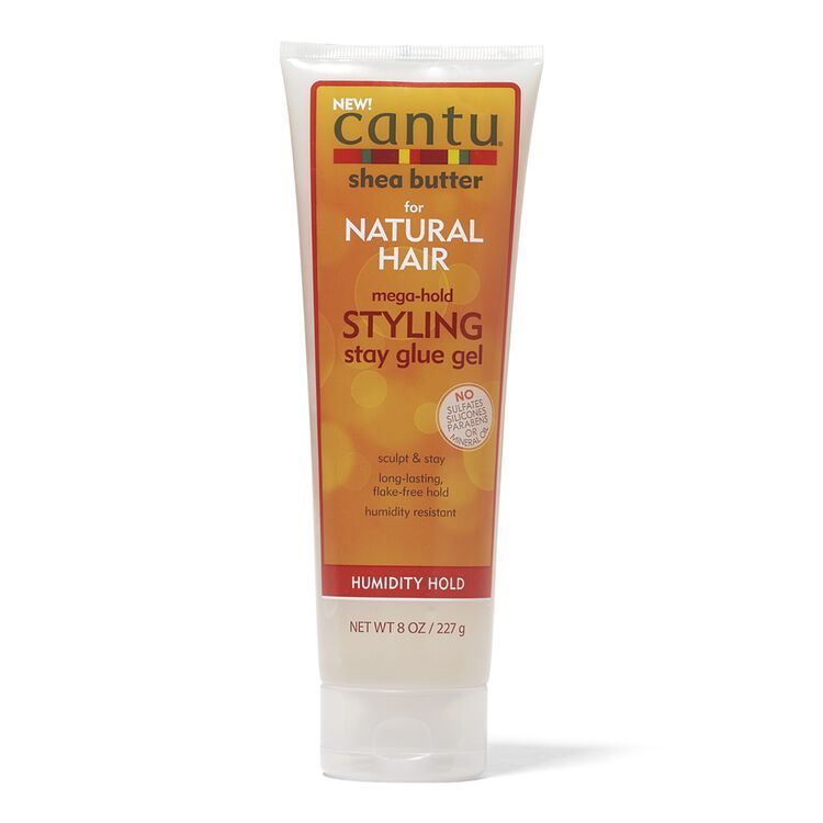 CANTU SHEA BUTTER FOR NATURAL HAIR MEGA-HOLD STYLING STAY GLUE GEL 227g